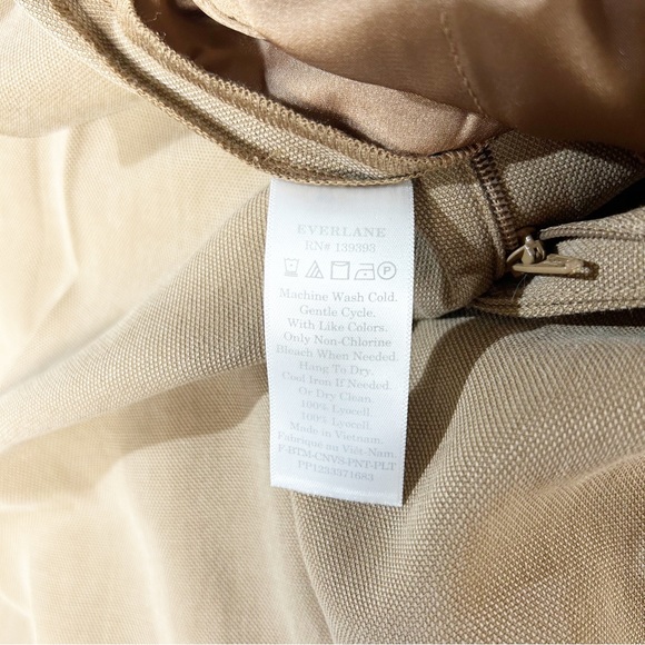 EVEREVE The Put-Together Pleat Pant in Toasted Coconut NWT - Picture 9 of 10
